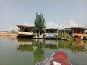 Houseboat exterior